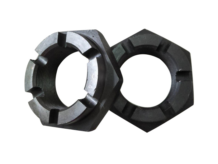 六角开槽螺母